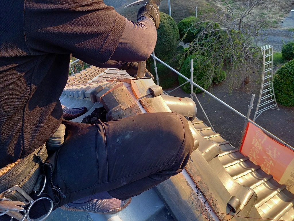 ミノコ棟の切り納め