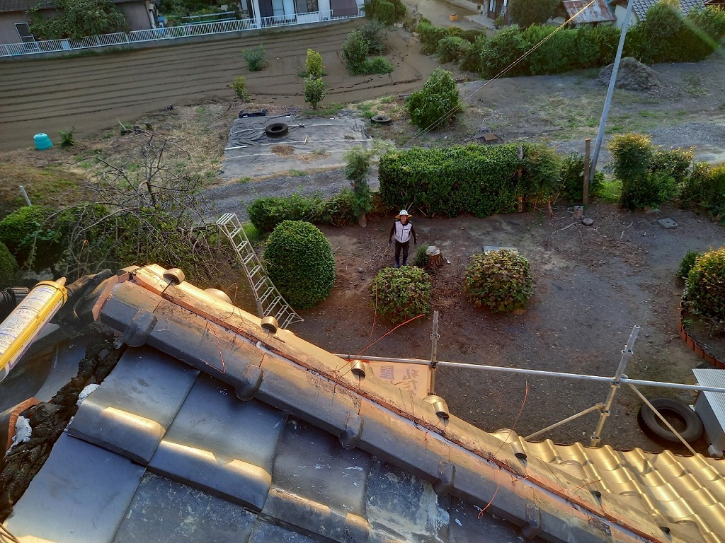 ミノコ棟の切り納めの確認