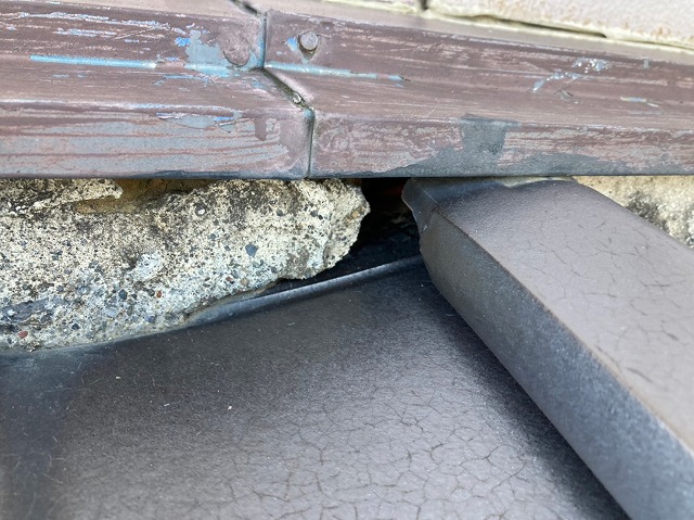 漆喰の劣化の状態