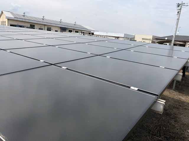太陽光パネルの洗浄後 アフター