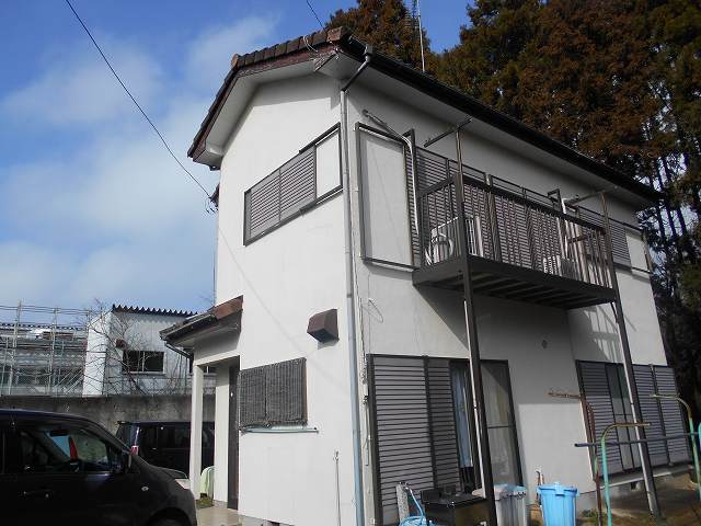 雨樋(枯葉除けネット工事）