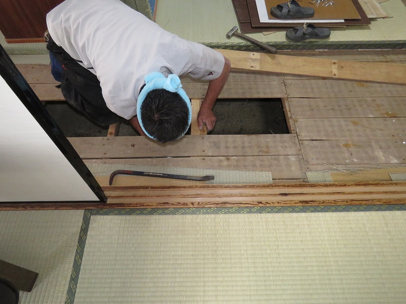 床工事１