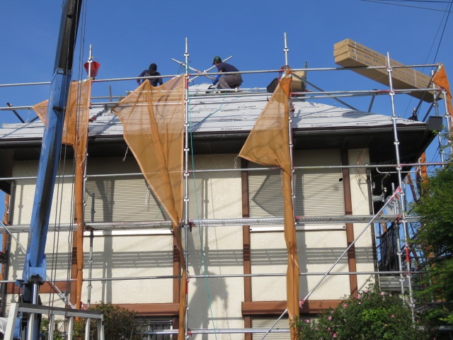 ルーフィング工事