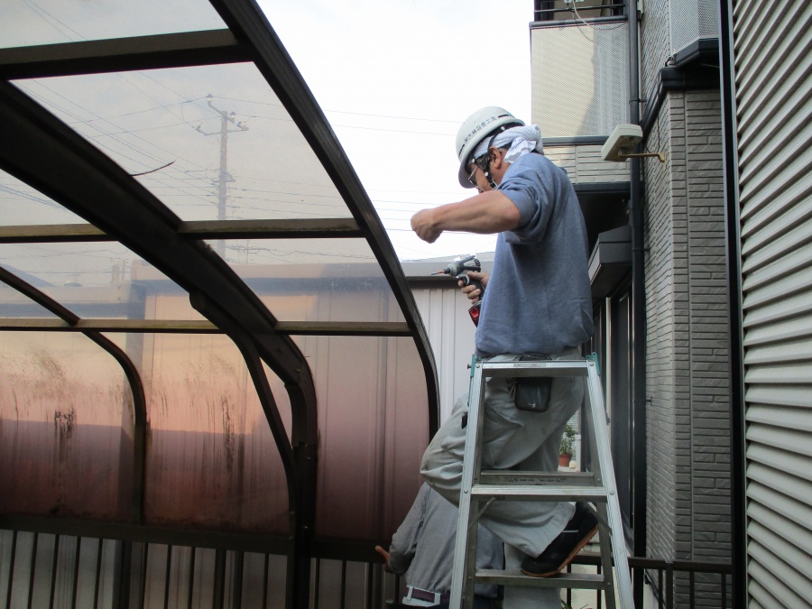 カーポート屋根工事