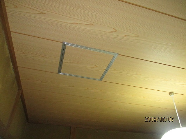 天井の張替工事