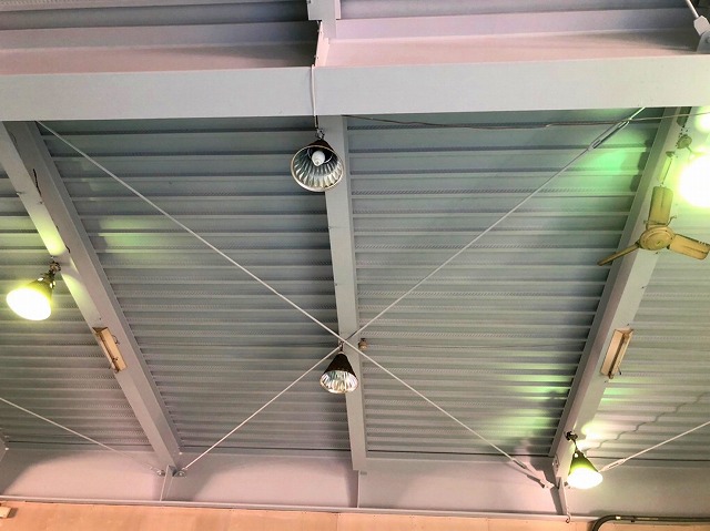 天井部の塗装完了