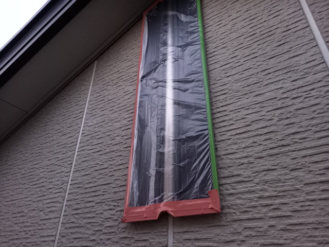 アパート外壁塗装養生シート