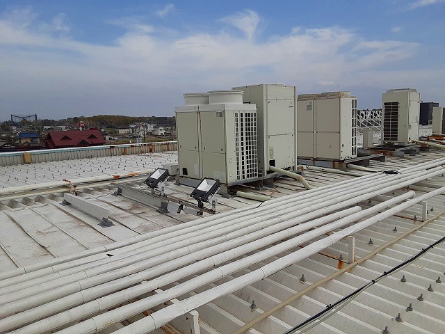 つくば市折半屋根の現調