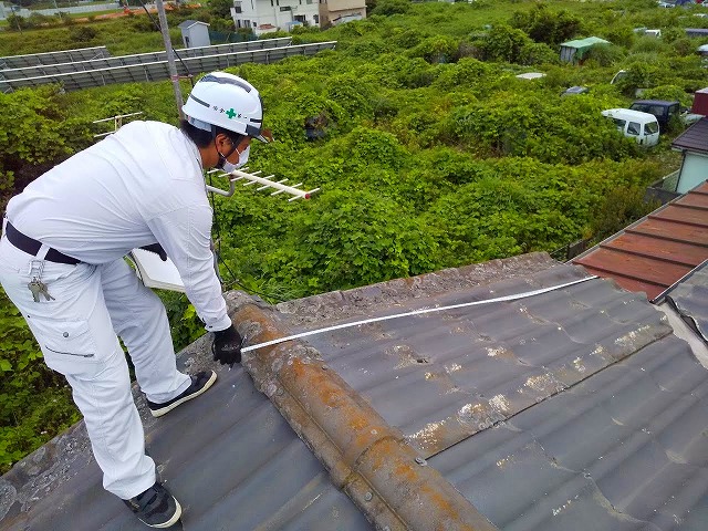 かわらUの現場調査