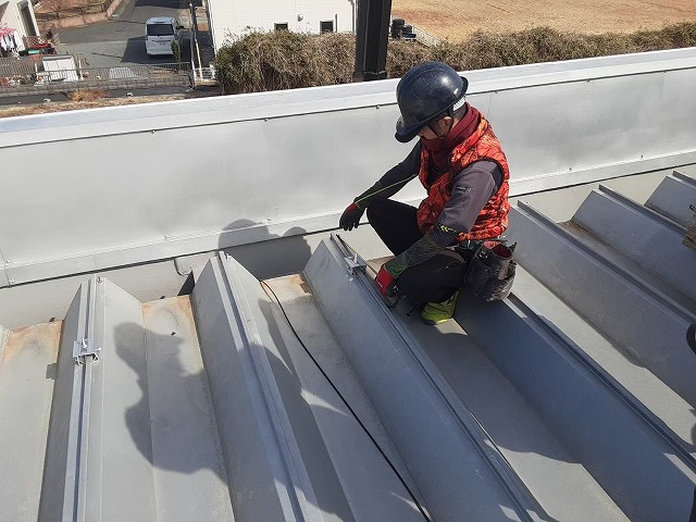 金具の取り付け