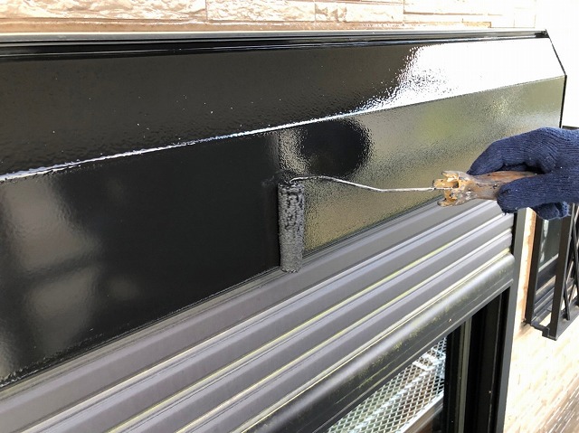 シャッターの塗装