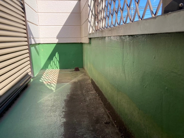 牛久市で劣化したウレタン防水