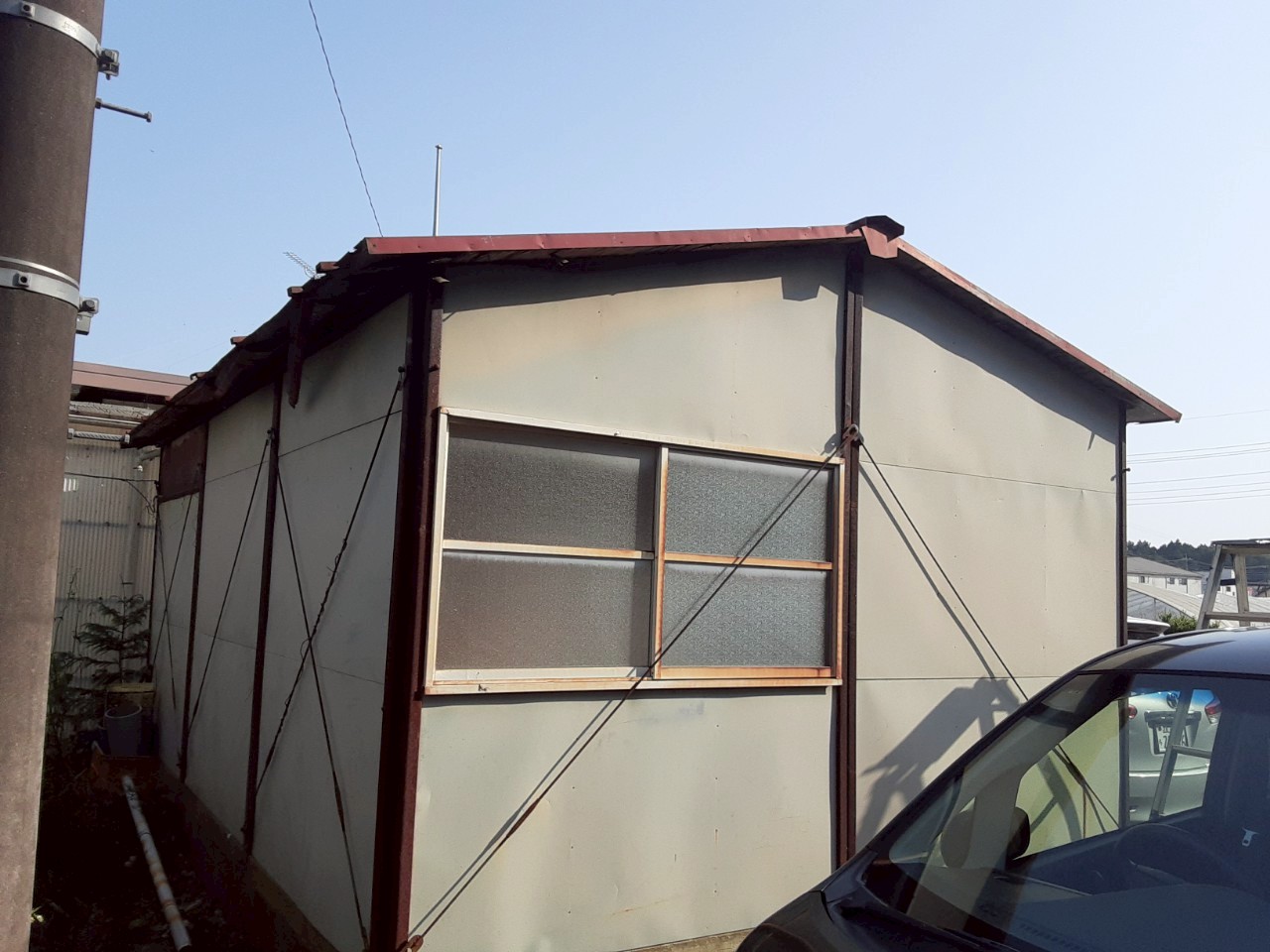 外観から見た屋根形状と劣化の進行