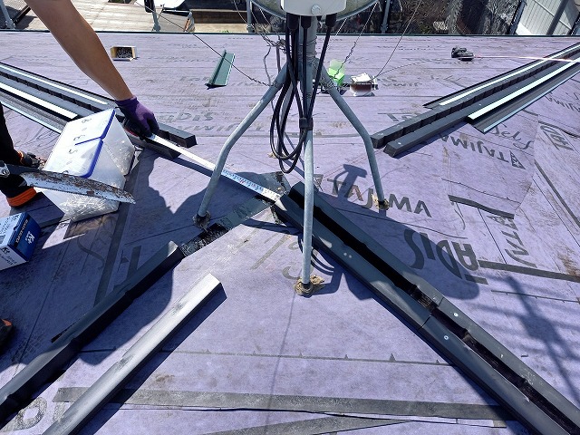 カバー工事下地付け