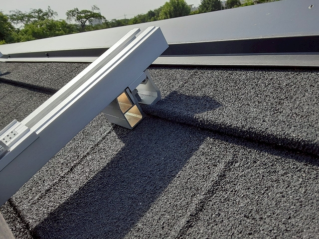 一年点検　太陽光架台