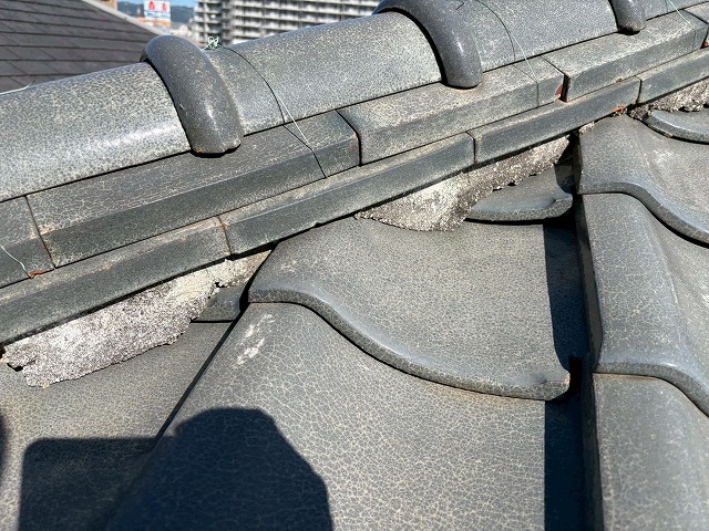 漆喰も交換が必要