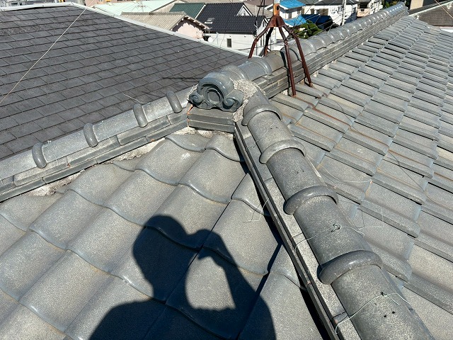 雨漏り相談をいただいた屋根