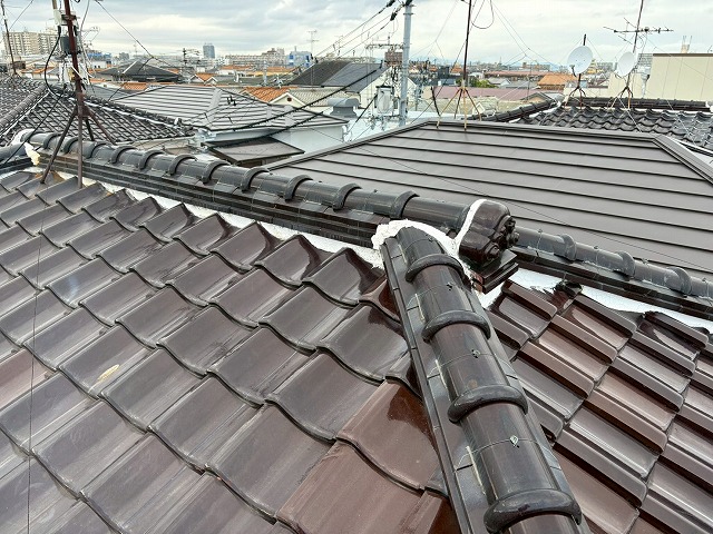 状態は比較的良い漆喰