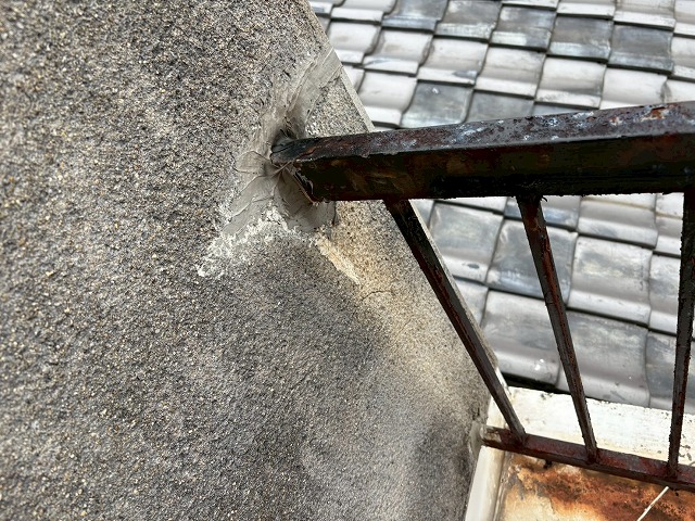 安全問題にも直結する手すり