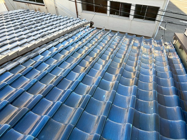 雨漏りでご相談いただいた瓦屋根