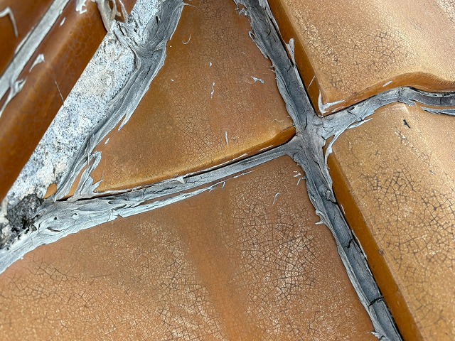 不適切なラーバロックが施されていました