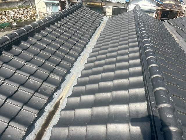 ご相談いただいた連棟住宅屋根