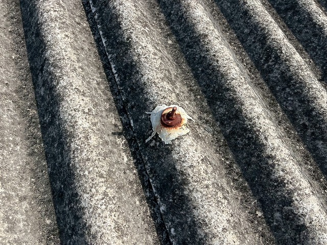 ボルト部分の状態確認