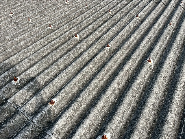 早めの交換が推奨される波型スレート