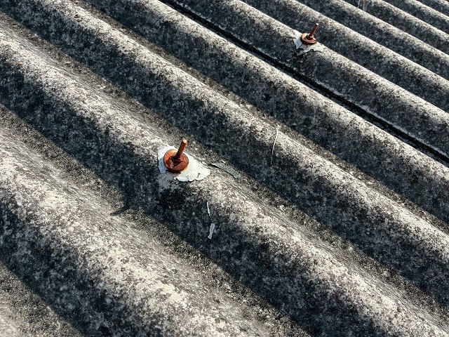 サビが進行したボルト部分