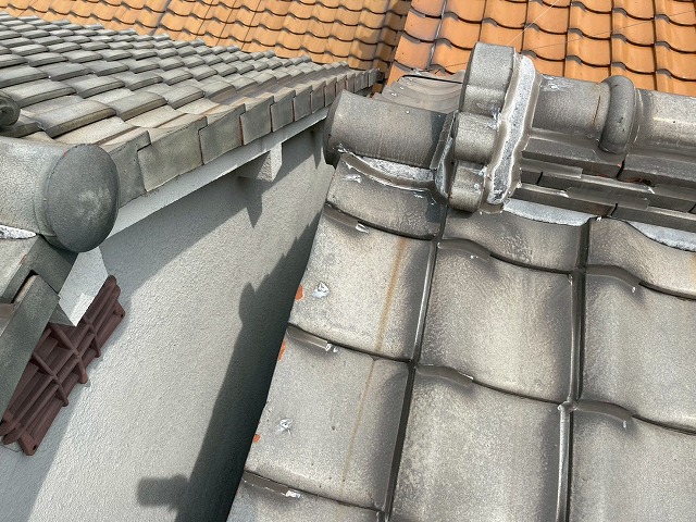 漆喰は交換が基本です