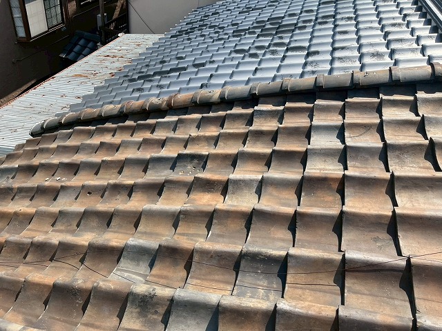 雨漏りが発生している屋根