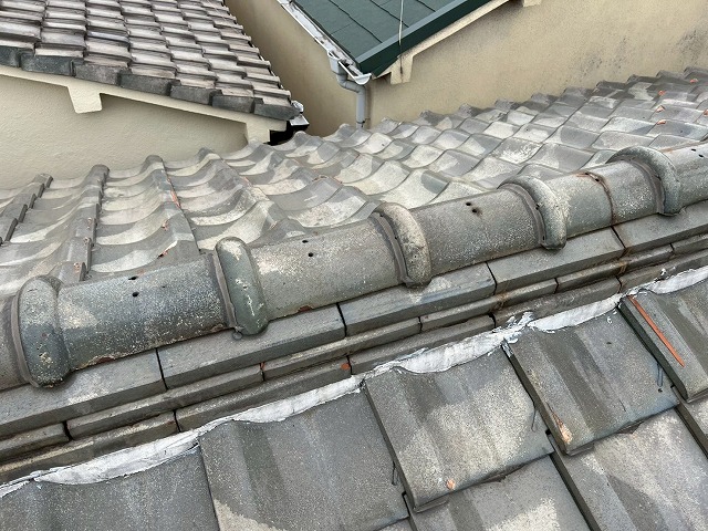 漆喰の施工不良による雨漏り