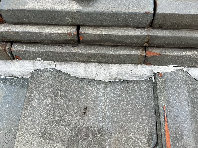 施工不良の漆喰