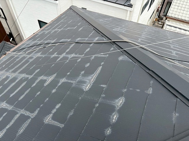 屋根の現地調査