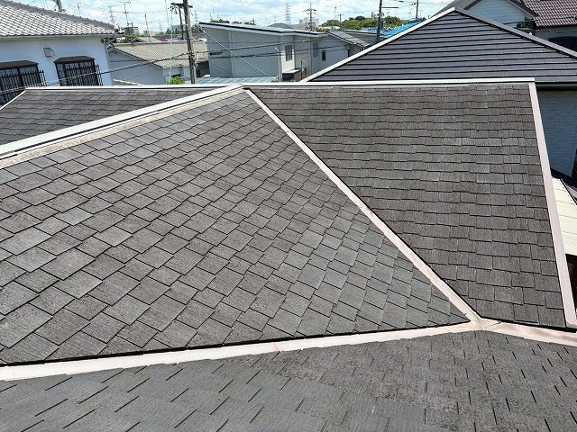 大きな不具合が見当たらない谷板金