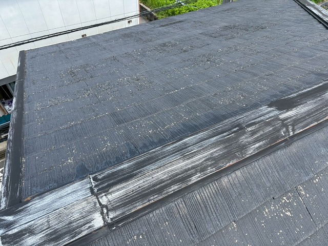 めくれた棟板金