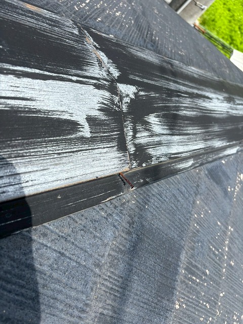 早めの修理が求められる棟板金