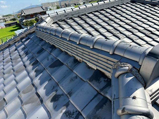 複雑な形状の屋根