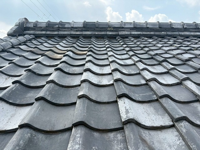 面戸の漆喰がなくなっている