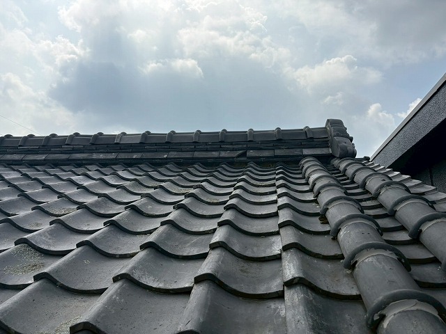 面戸の漆喰がなくなっている