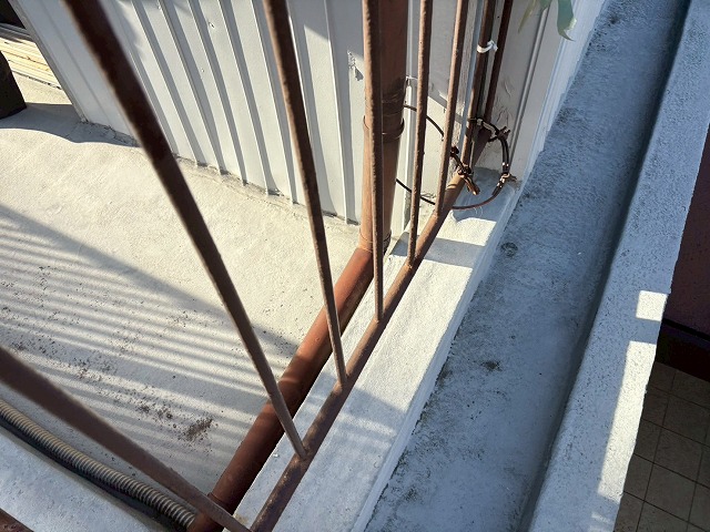 防水の劣化に注意