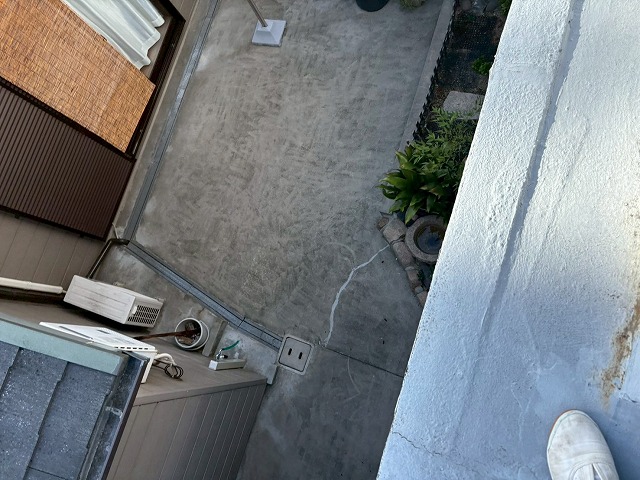 防水の経年劣化が原因