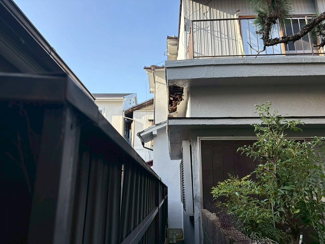 ベランダの雨漏りにご注意