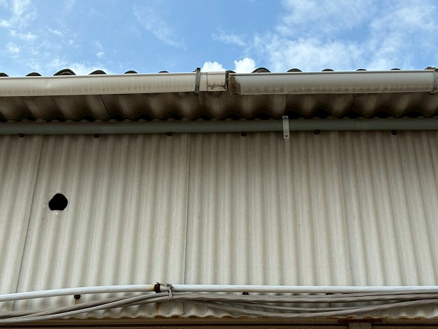 倉庫の修理も弊社におまかせ