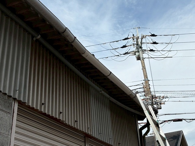 倉庫の修理もおまかせください