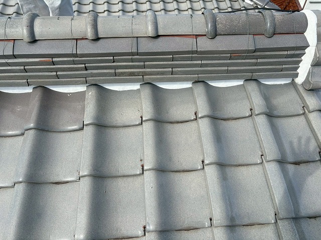 漆喰の状態は良好