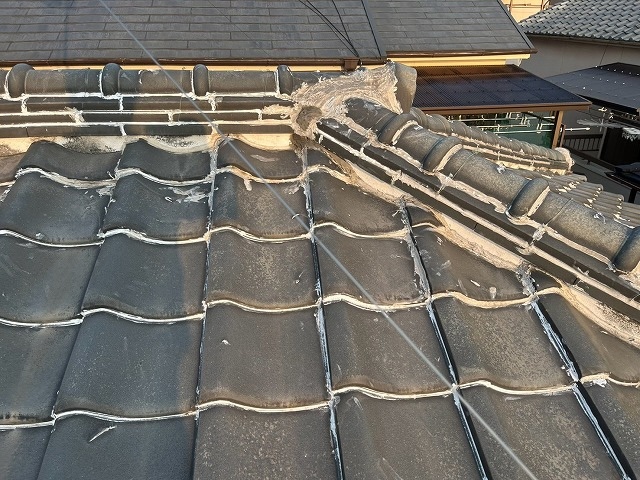 雨水の逃げ道が失われtあラバーロク