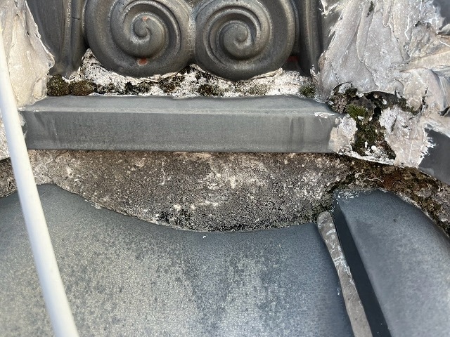 経年劣化が深刻化した漆喰