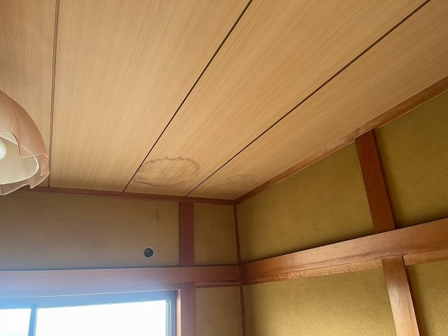 雨漏り修理も承ってます