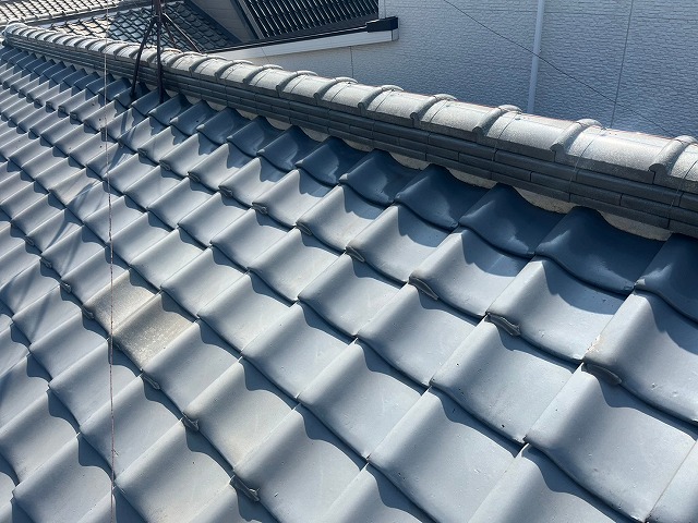 経年劣化が見受けられる漆喰